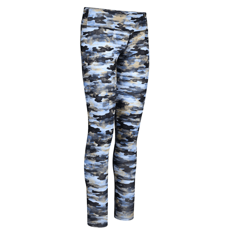 Level Up Legging in Blue Camo - Gym Girl